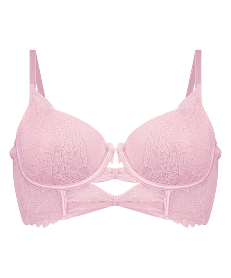Soutien-gorge à armatures longline préformé Juliette, Rose