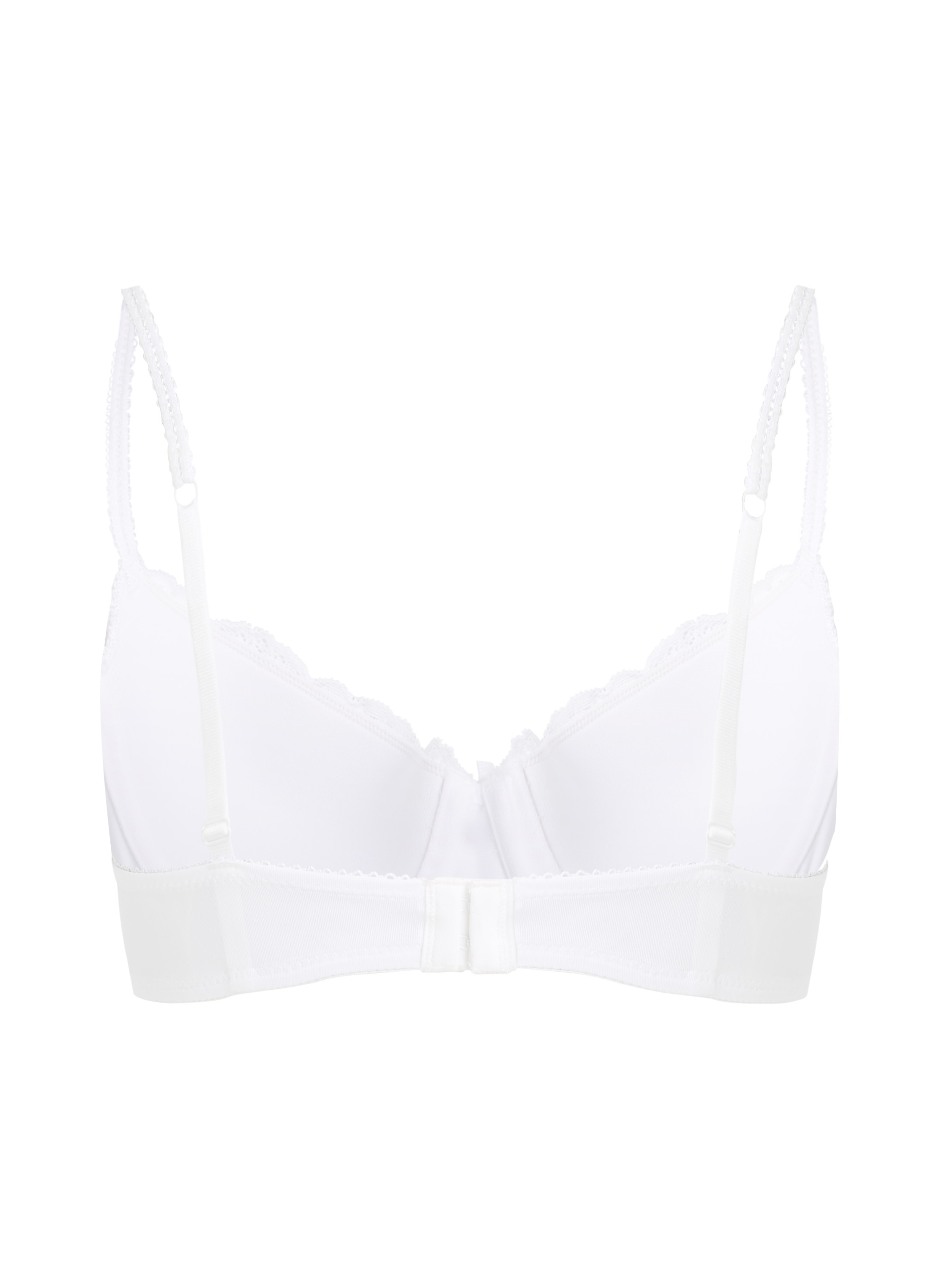 Soutien-gorge à armatures préformé Secret Lace, Blanc, main