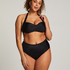 Haut de bikini bandeau Top, Noir