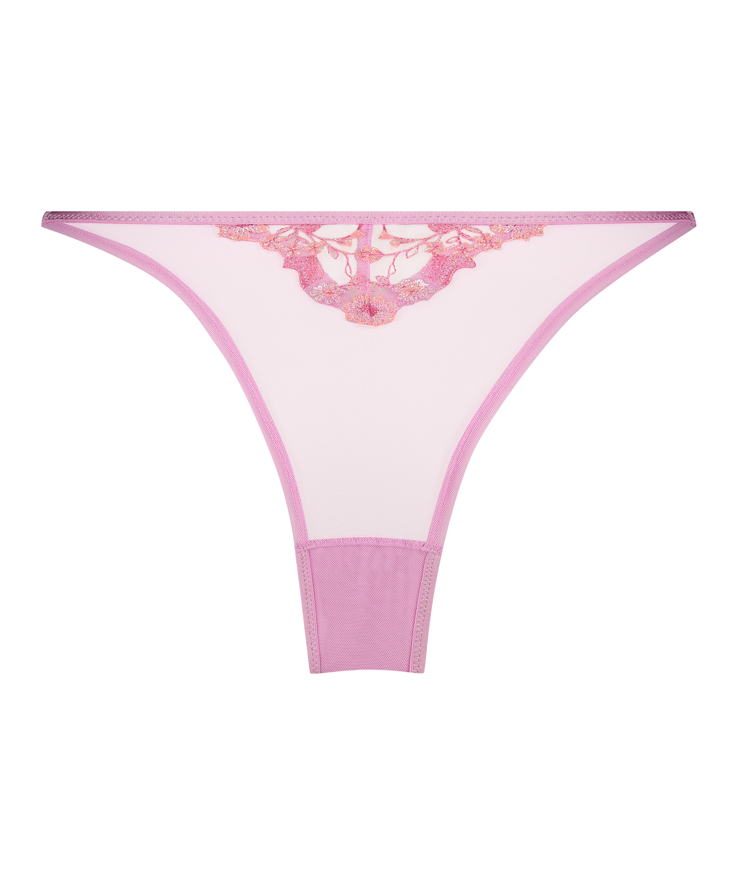 Slip brésilien Lillia, Rose, main