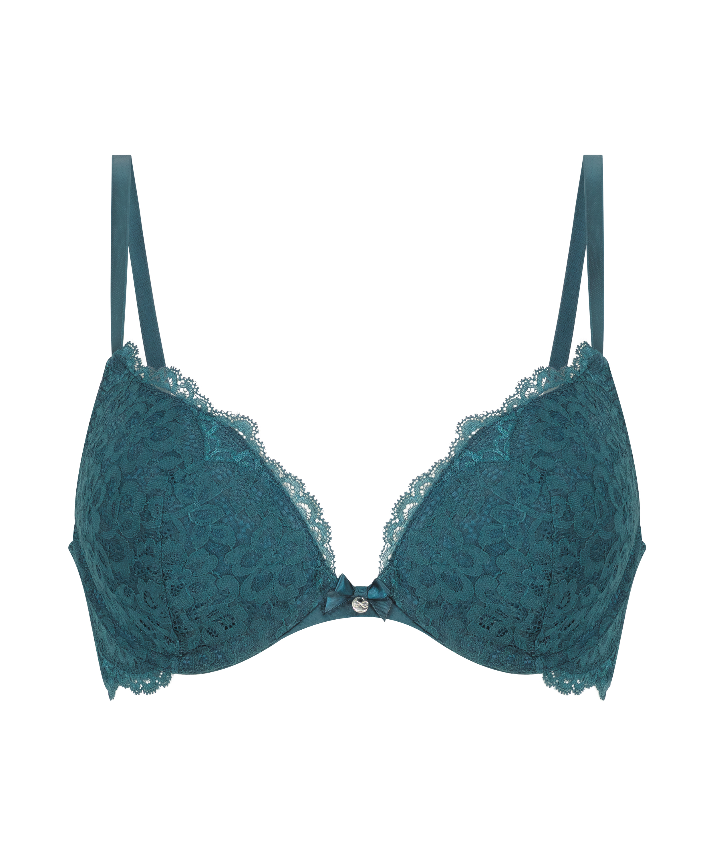 Soutien-gorge à armatures préformé push-up Marine, Bleu, main