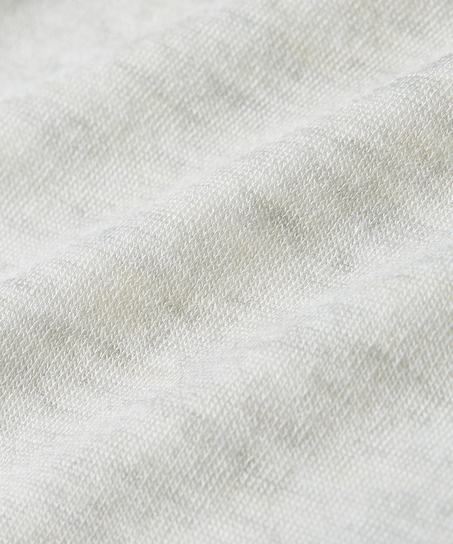 Haut avec cachemire à col bateau super soft, Gris