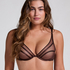 Soutien-gorge à armatures non-préformé Rianne, Marron