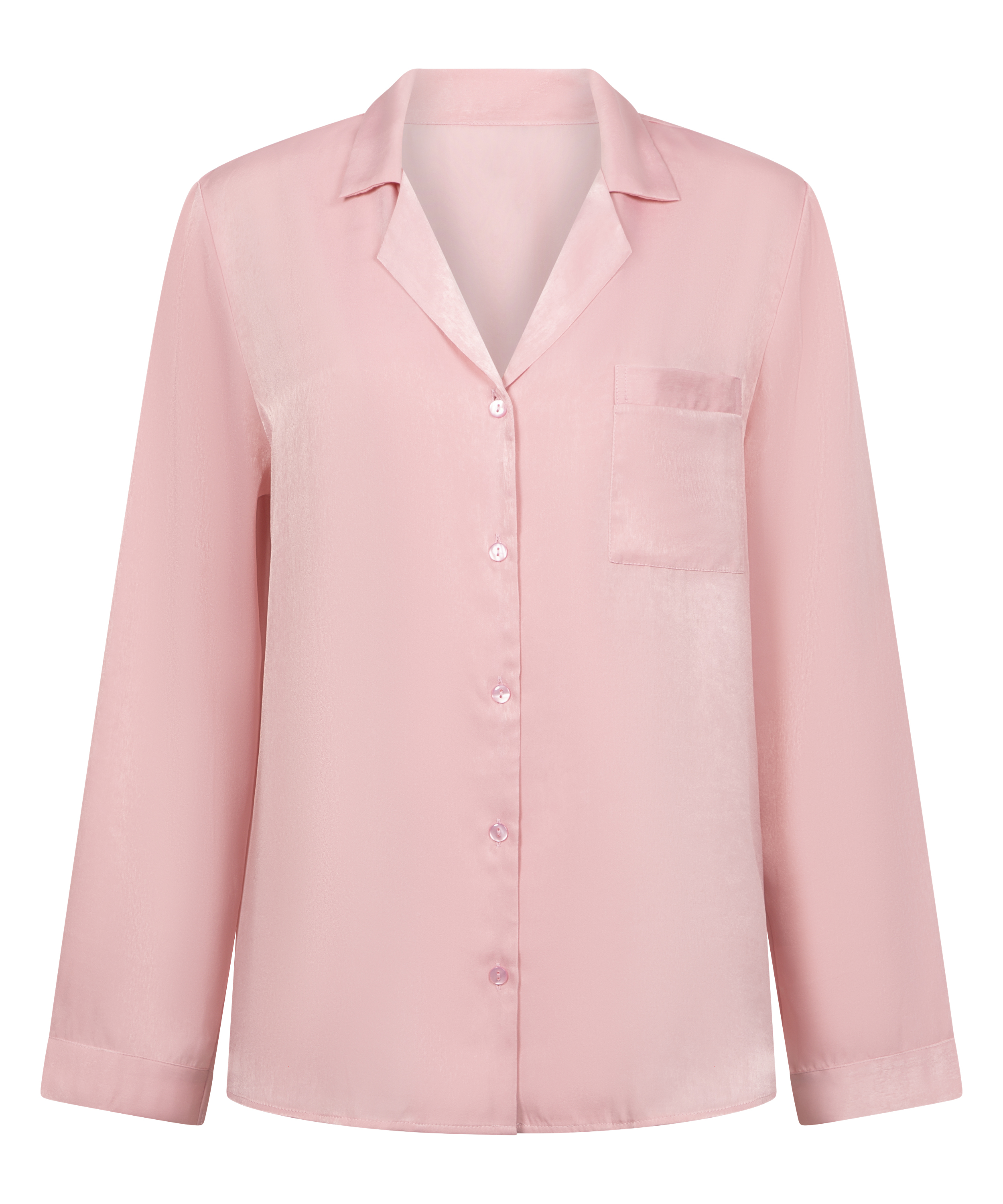 Veste à manches longues Satin, Rose, main