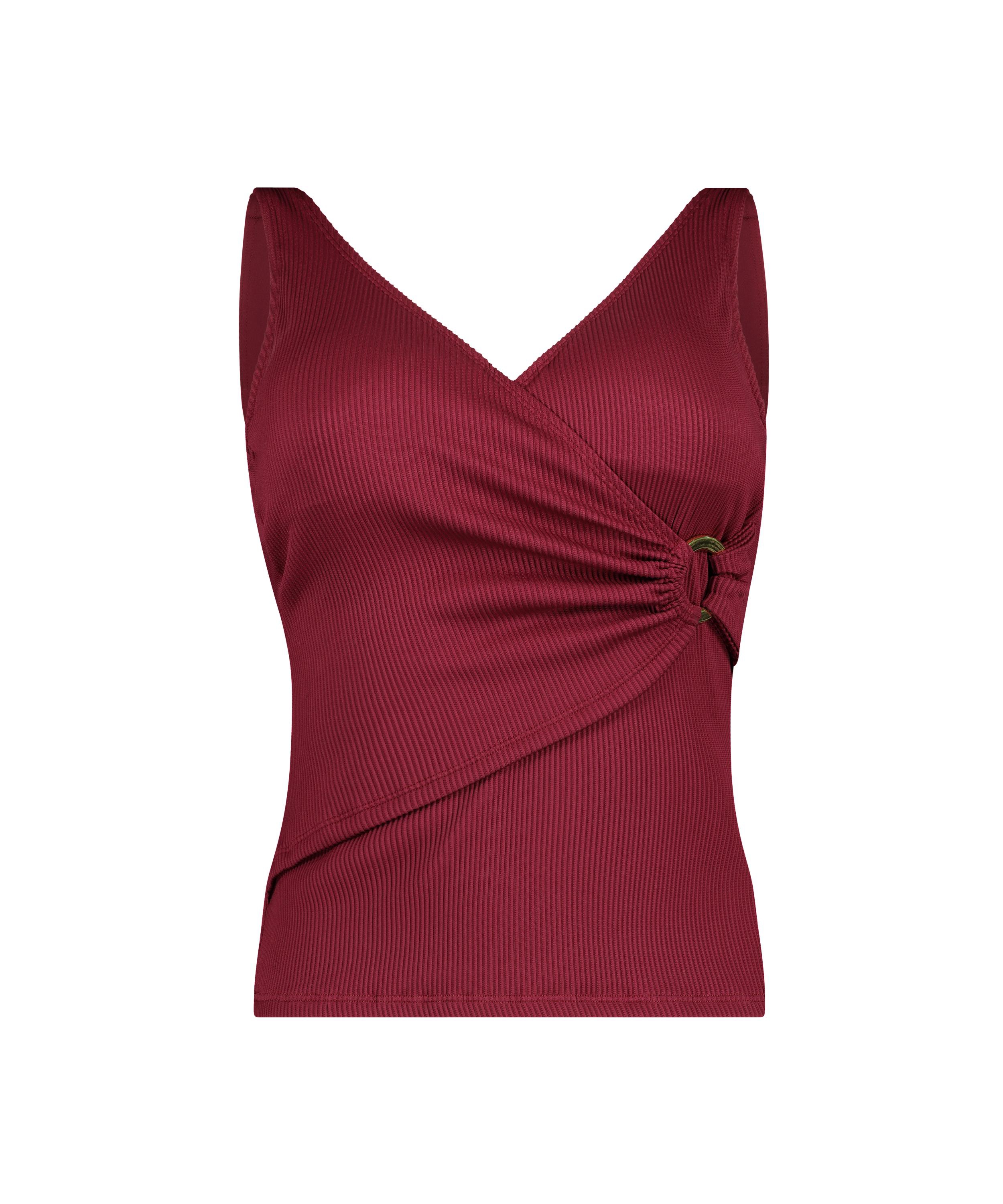 Tankini Golden Rings, Rouge, main