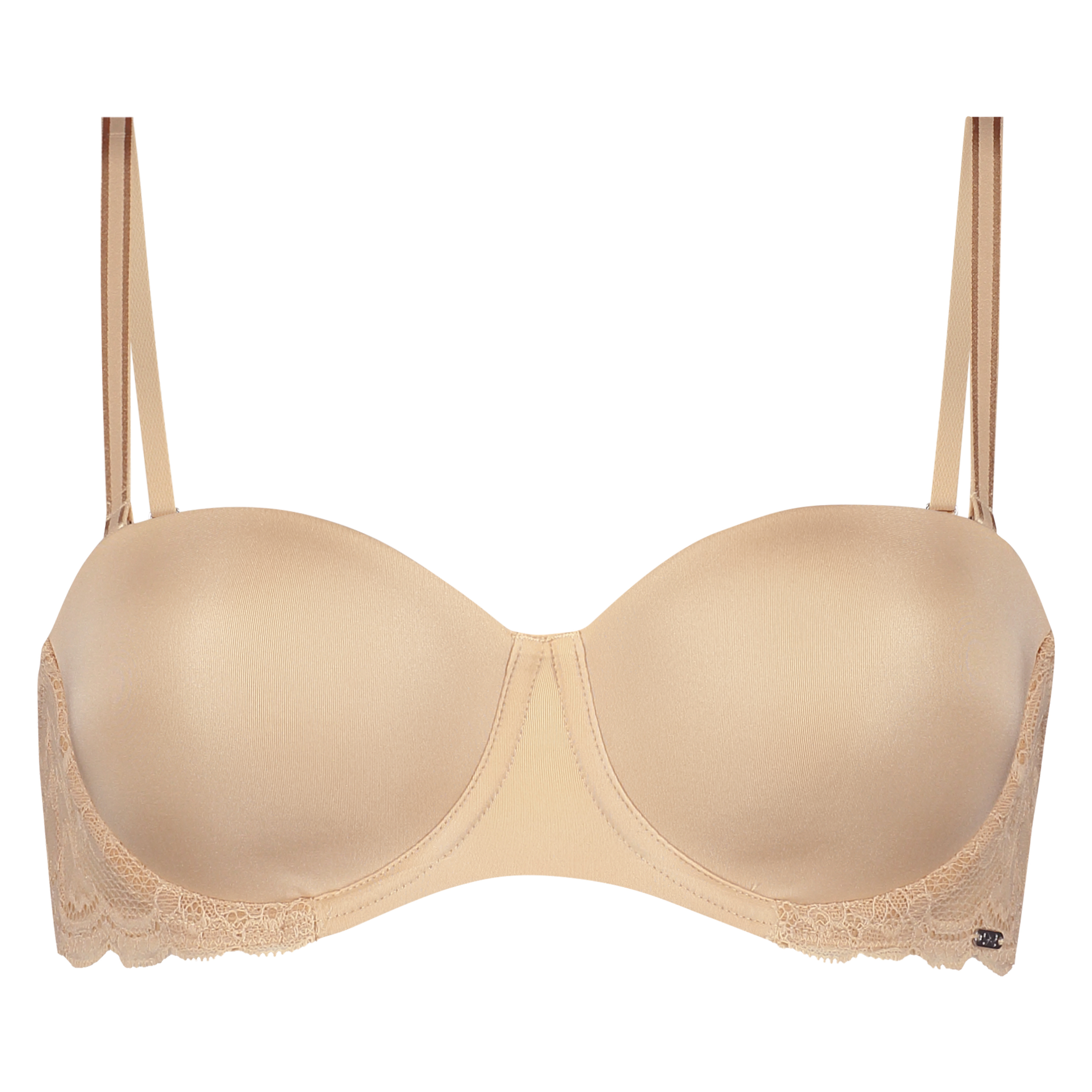 Soutien-gorge à armatures préformé sans bretelles Angie, Beige, main
