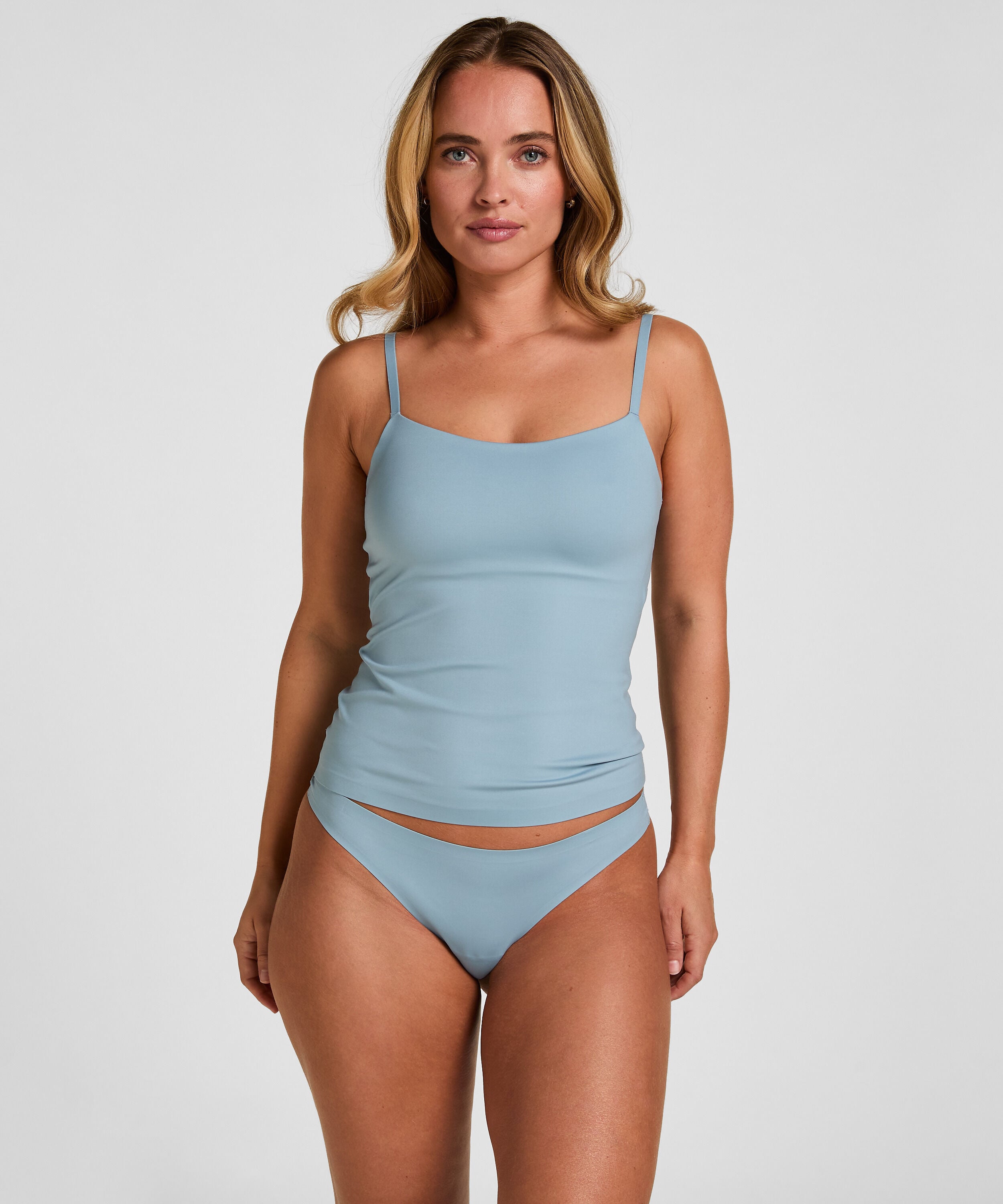 Super Confort String, Bleu