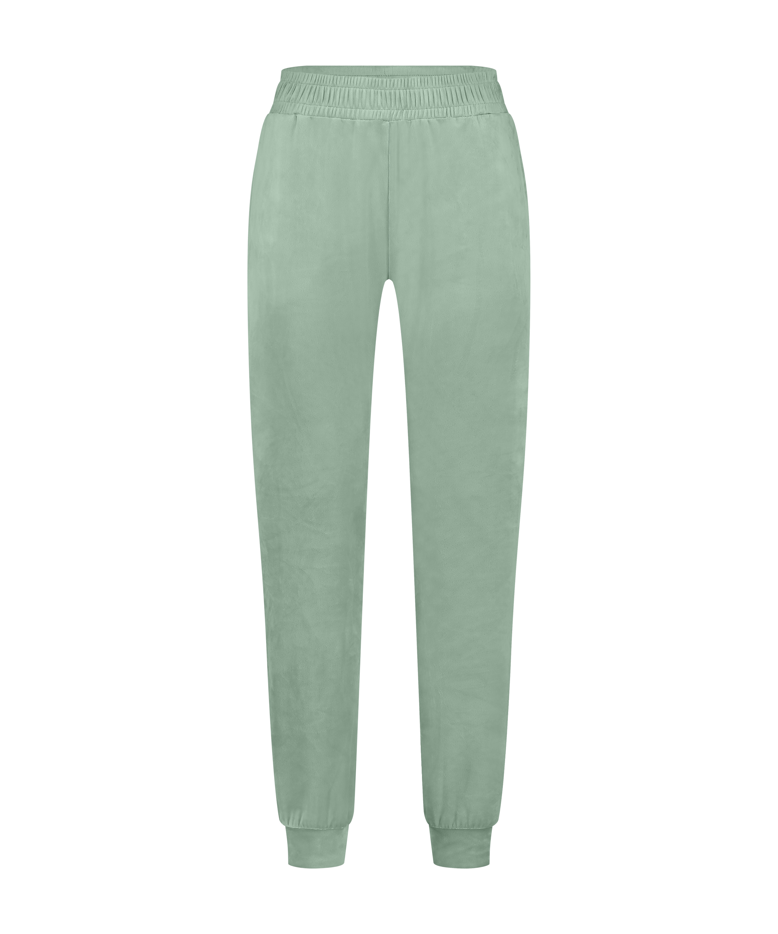 Petite Pantalon de jogging en Velours, Vert, main