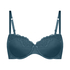 Soutien-gorge à armatures préformé Lace & Shine, Bleu