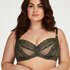 Soutien-gorge non rembourr&eacute; &agrave; armatures Rabella I AM Danielle , Vert