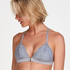 Préformé triangle brassière Marina, Gris
