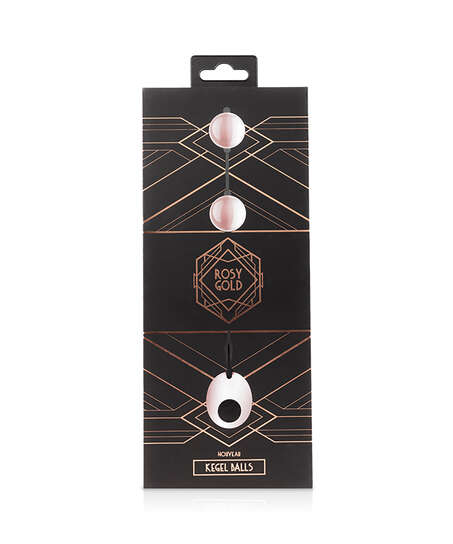 Nouveau Kegel Balls Rosy Gold, Rose