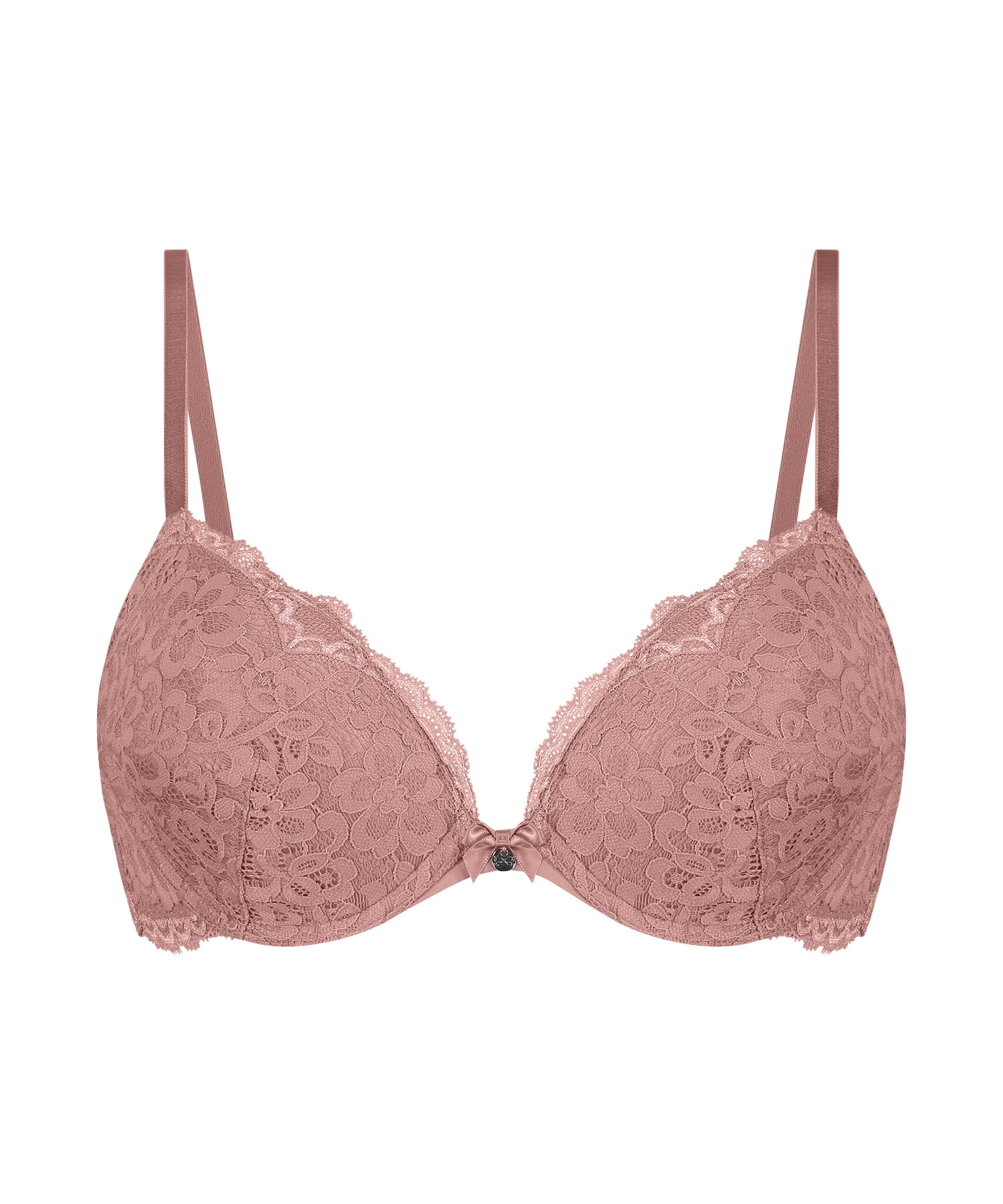 Soutien-gorge &agrave; armatures pr&eacute;form&eacute; push-up Marine, Rose, main