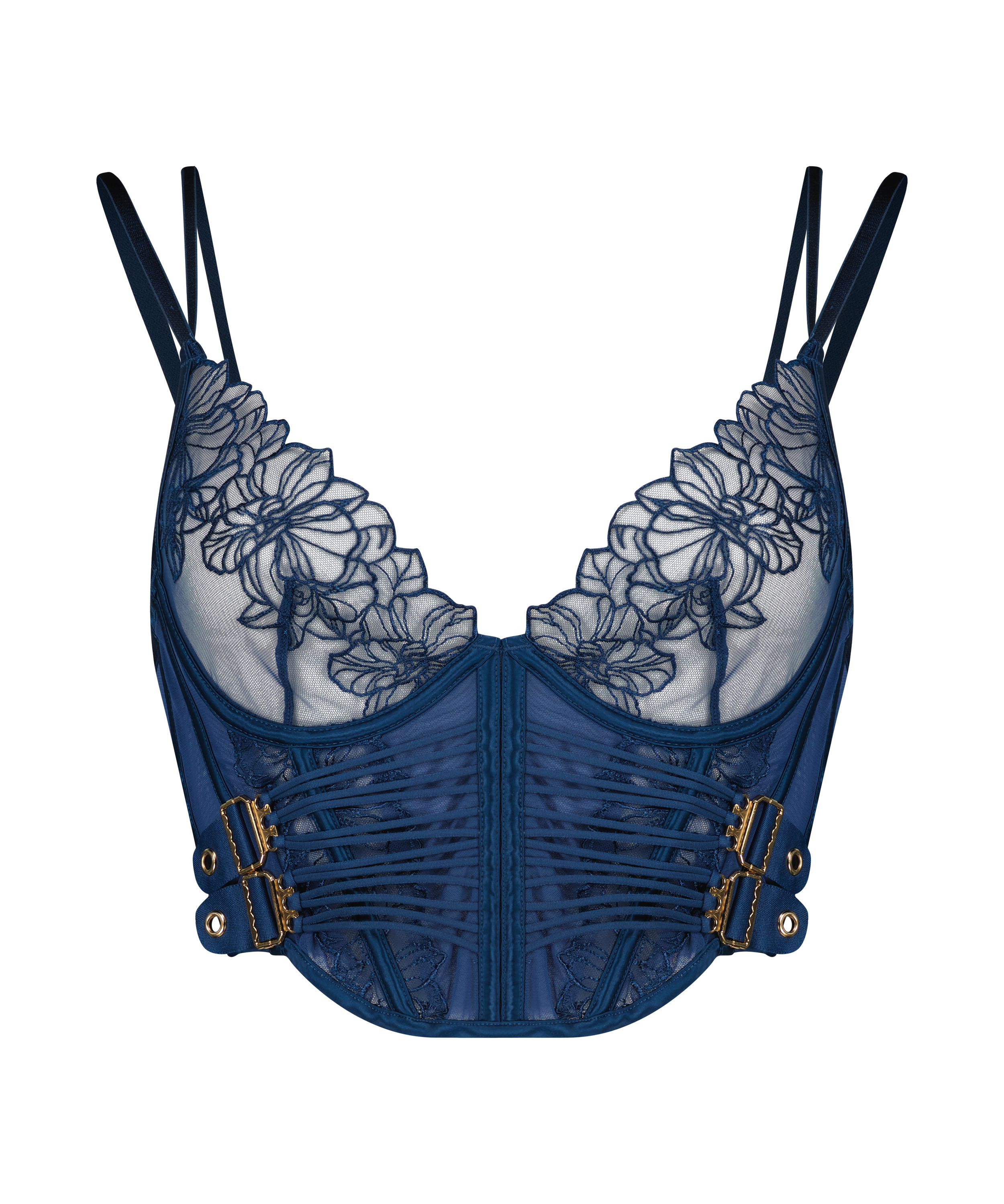 Bustier Constance non rembourré à armature, Vert, main