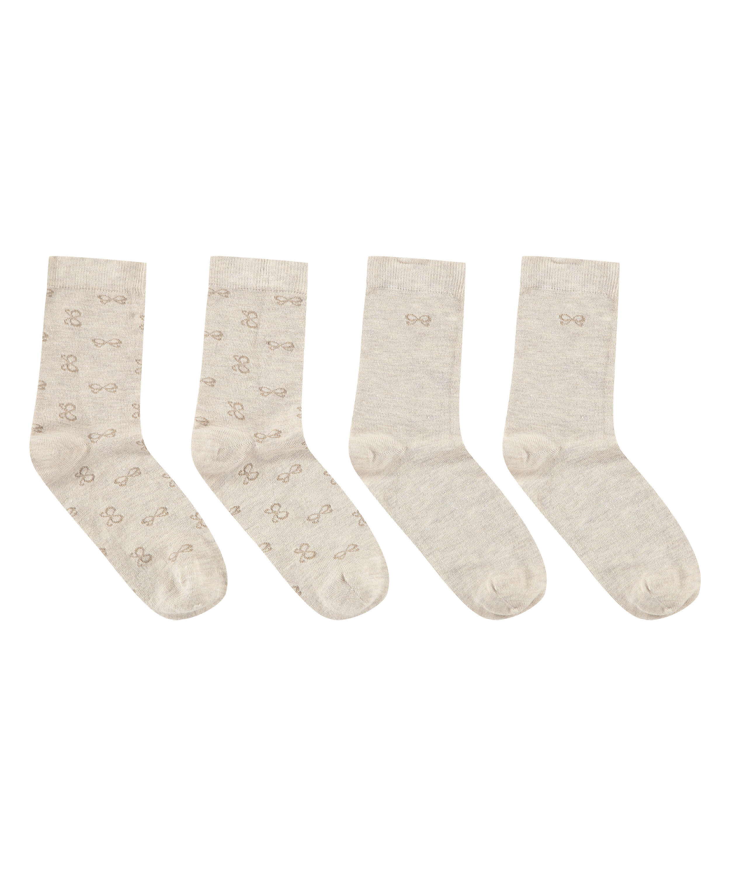 En coton Flashbee Lot de 12 paires de chaussettes antidérapantes pour bébé Couleur claire 