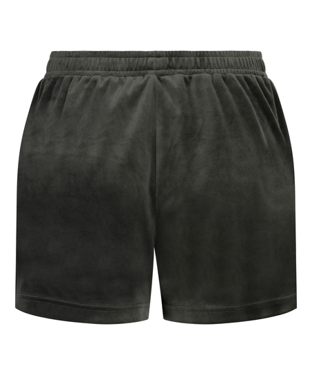 Short Velours Pocket, Vert