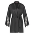 Kimono Lace Satin, Noir