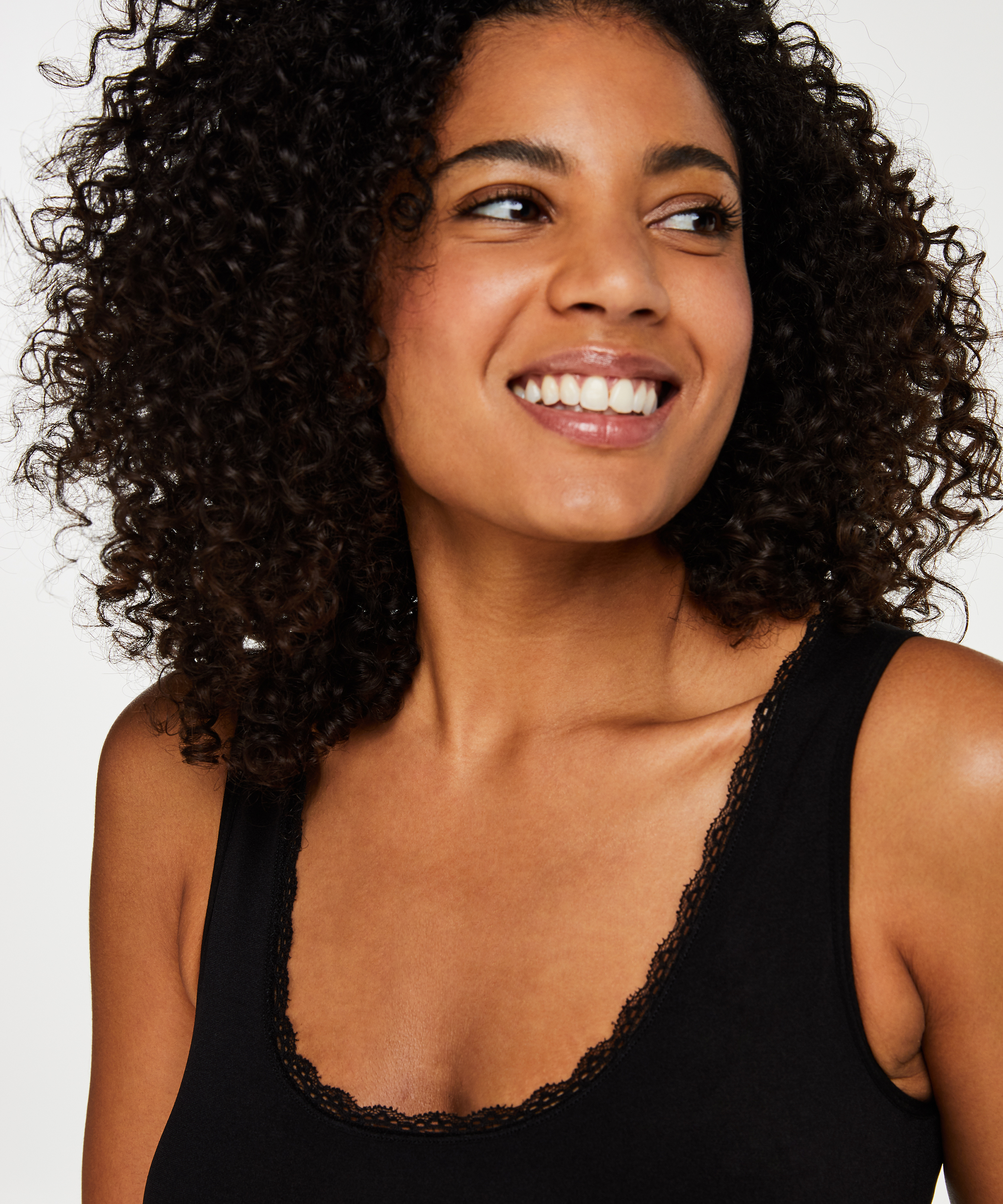 Haut camisole raffermissant - Level 2, Noir, main