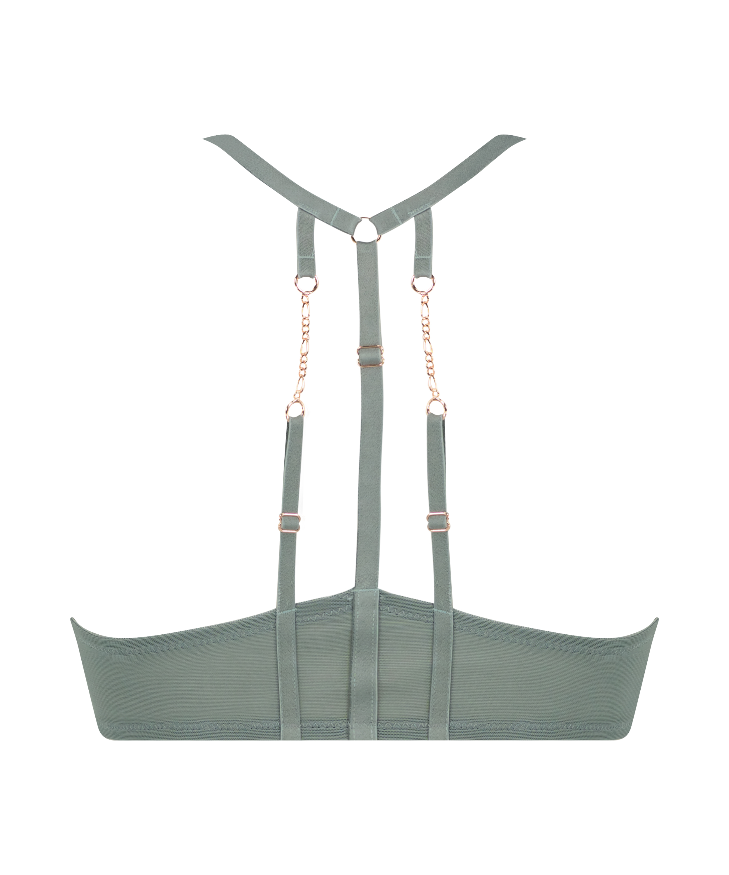 Soutien-gorge push-up à armatures préformé Nicole, Vert, main