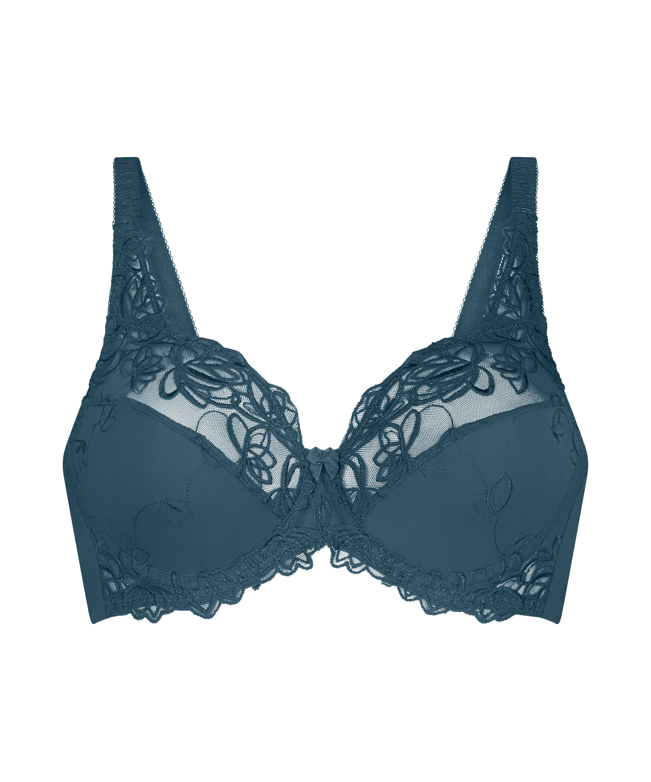 Soutien-gorge &agrave; armatures non-pr&eacute;form&eacute; Diva, Bleu, main