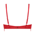 Soutien-gorge à armatures préformé longline Mariah, Rouge