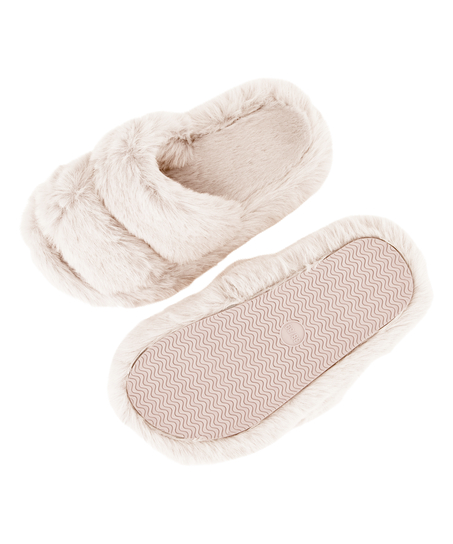 Chaussons Hannah, Beige