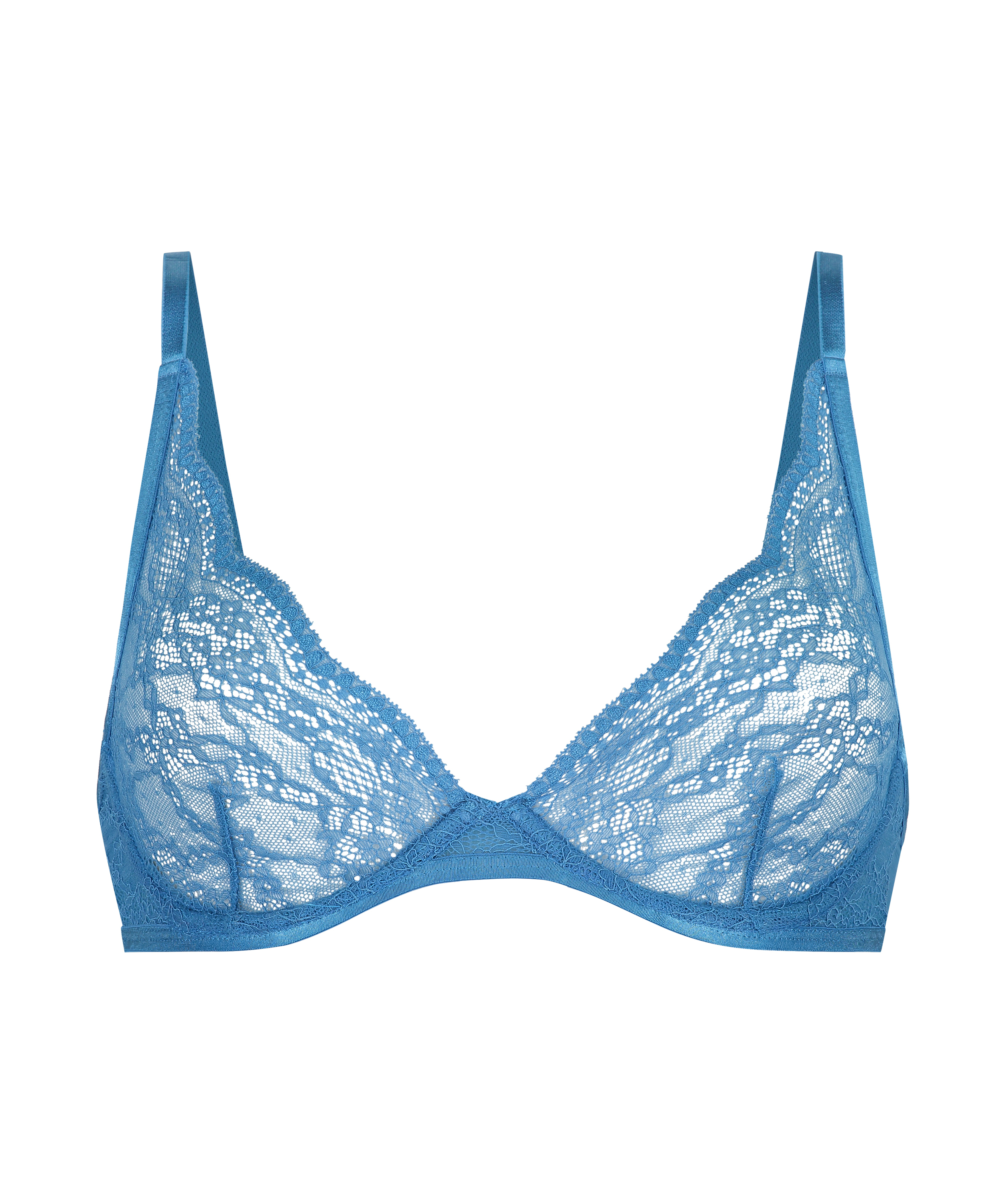 Soutien-gorge à armatures non-préformé Isabelle, Bleu, main