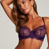 Soutien-gorge non-rembourr&eacute; &agrave; armatures Isabelle, Violet