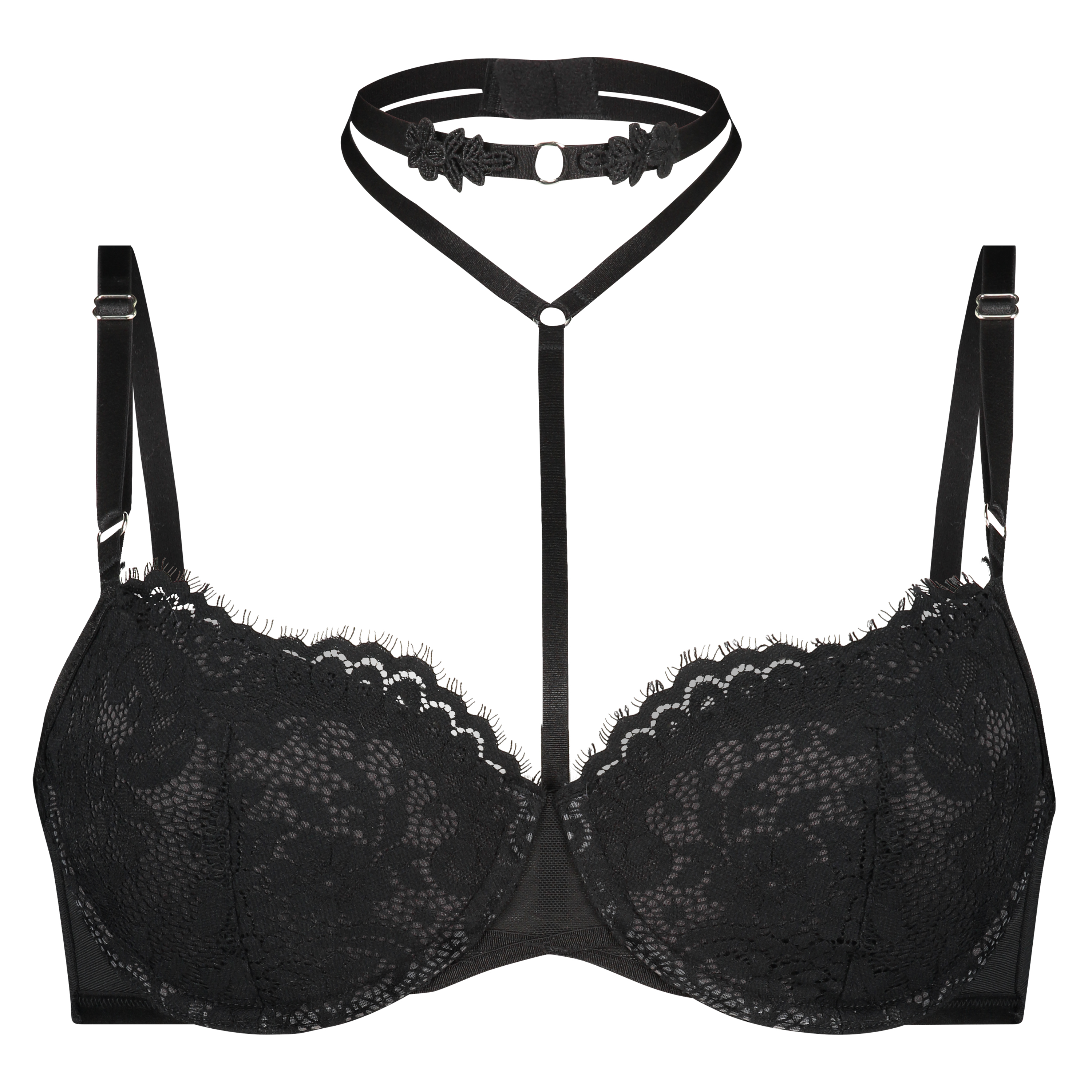 Soutien-gorge à armatures préformé Lauren, Noir, main
