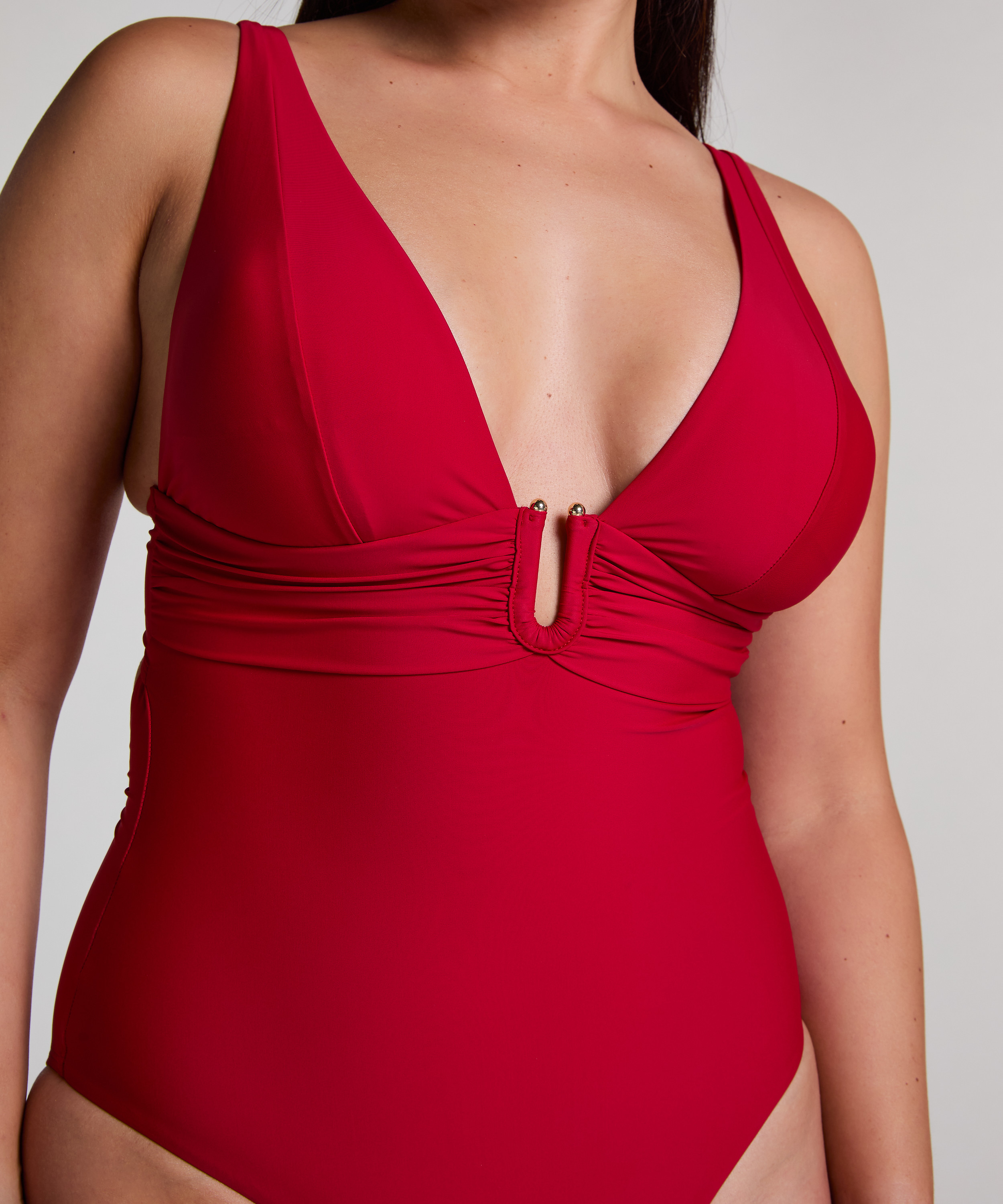 Maillot de bain Shaping Luna, Rouge, main