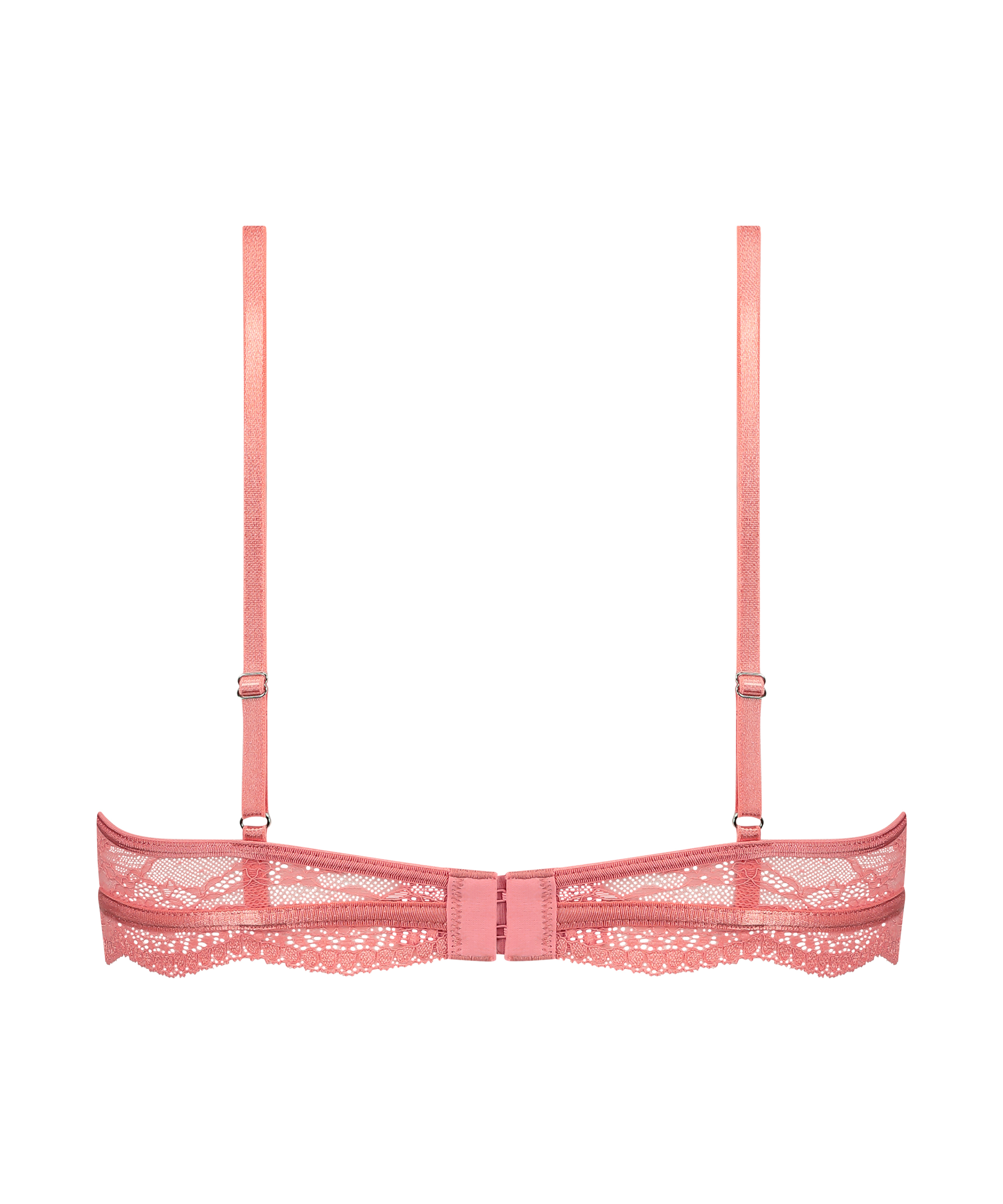 Soutien-gorge non-rembourr&eacute; &agrave; armatures Isabelle, Rose, main