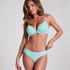 Soutien-gorge &agrave; armatures pr&eacute;form&eacute; Plunge, Bleu