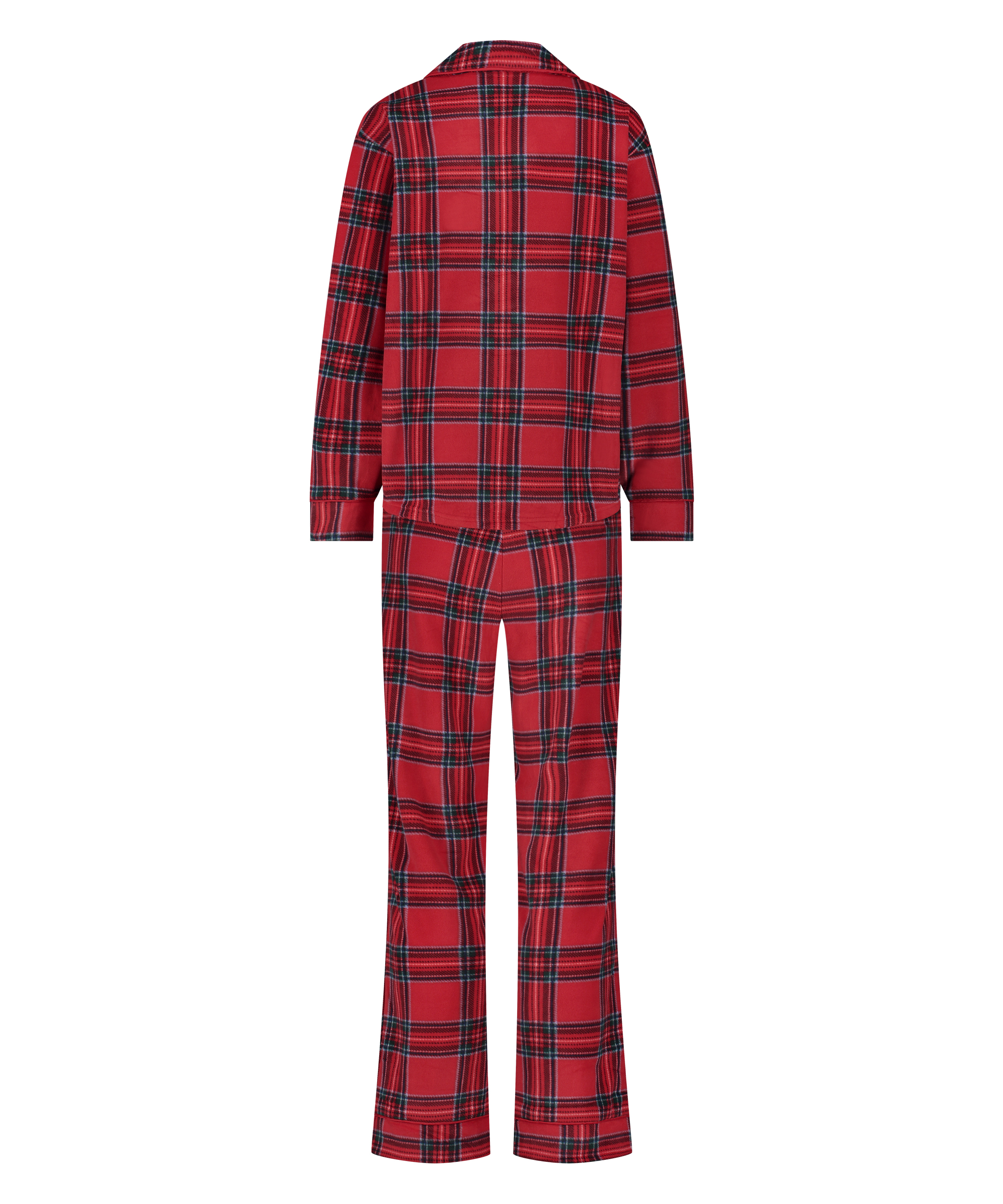 Ensemble pyjama Fleece, Rouge, main
