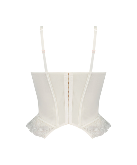 Bustier Steph, Blanc