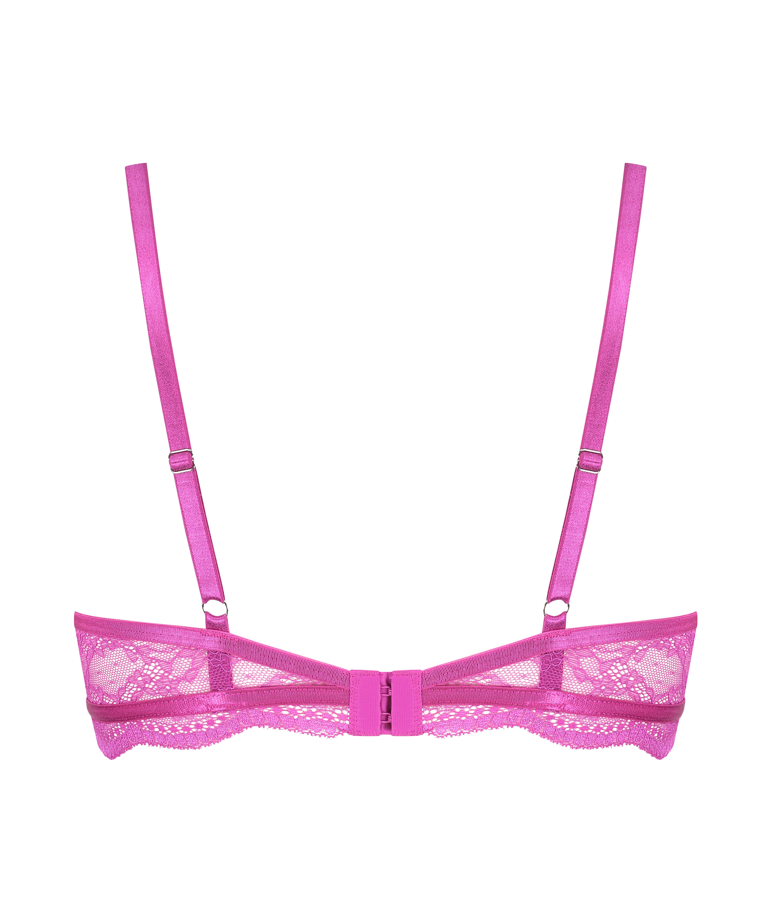 Soutien-gorge non-rembourr&eacute; &agrave; armatures Isabelle, Violet, main