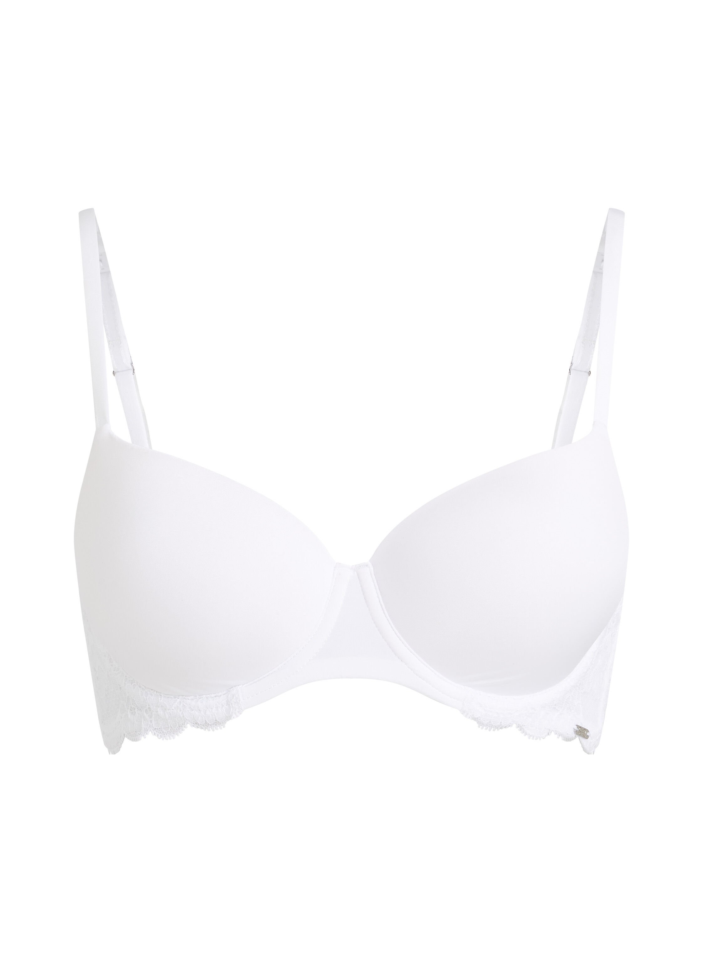 Soutien-gorge &agrave; armatures pr&eacute;form&eacute; Angie, Blanc