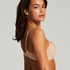 Soutien-gorge à armatures préformé Satin fleece, Beige