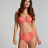 Slip taille haute Diva, Rose