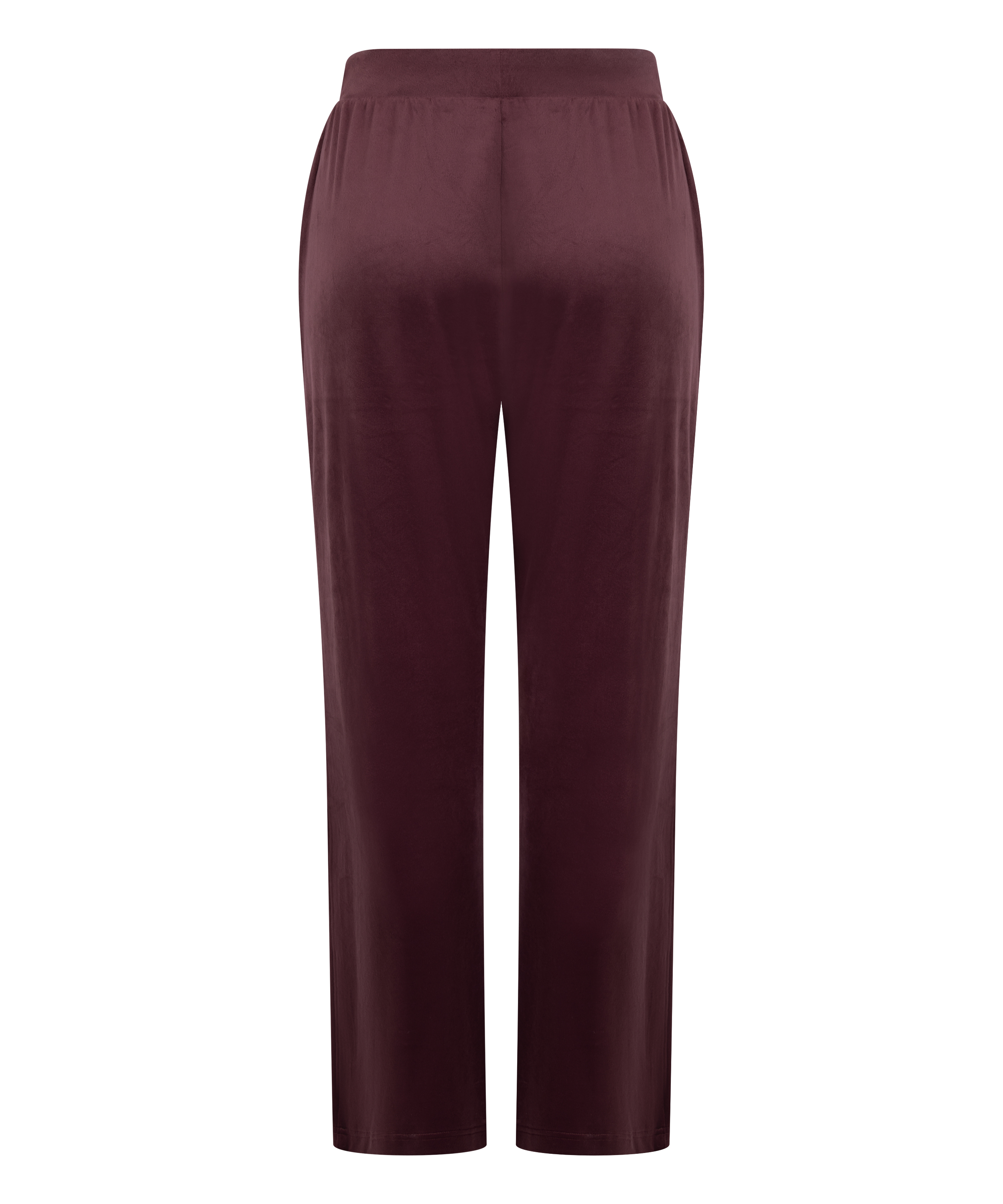 Pantalon de pyjama velours, Rouge, main