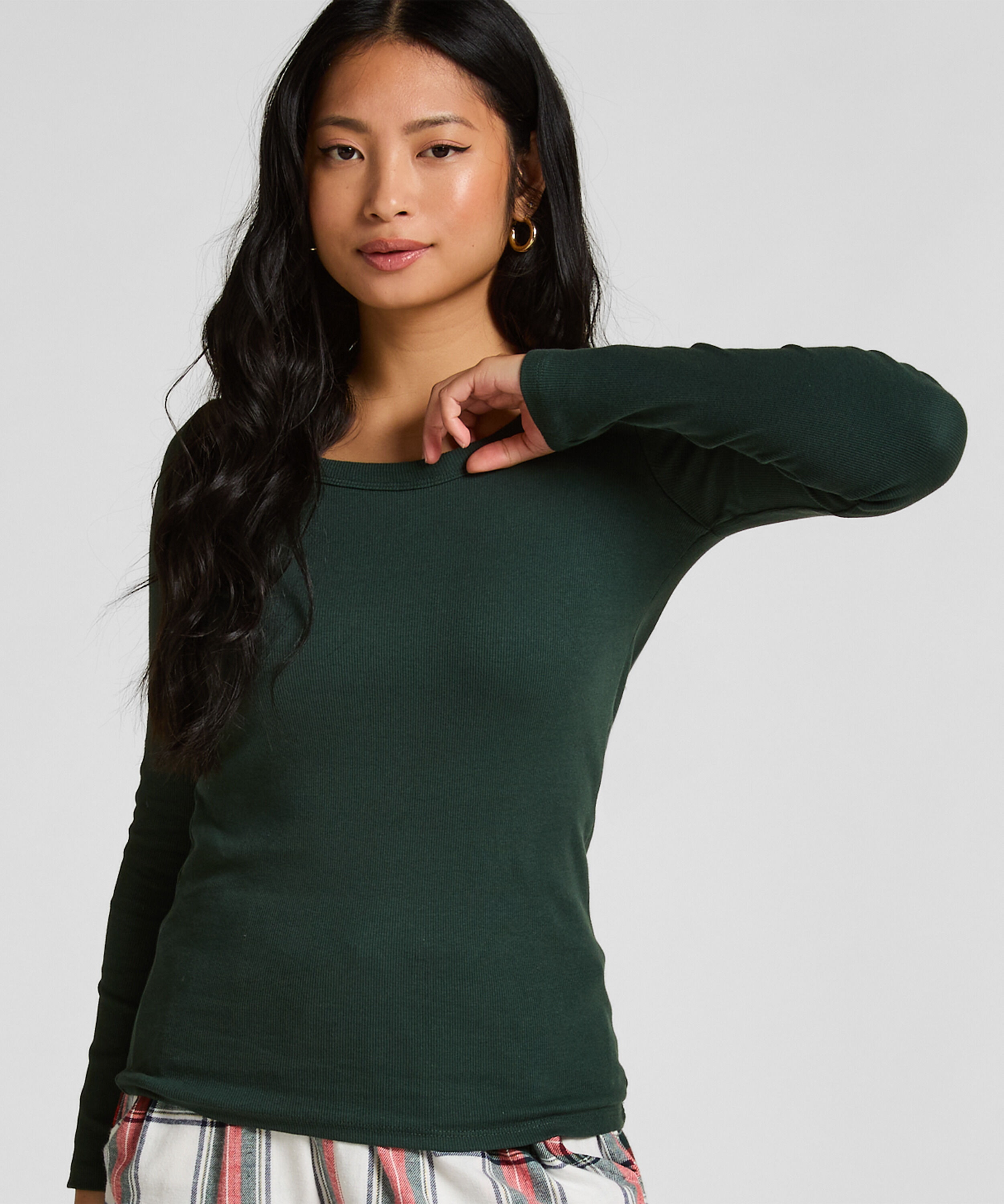 Top de pyjama Coton, Vert Top de pyjama Coton, Vert