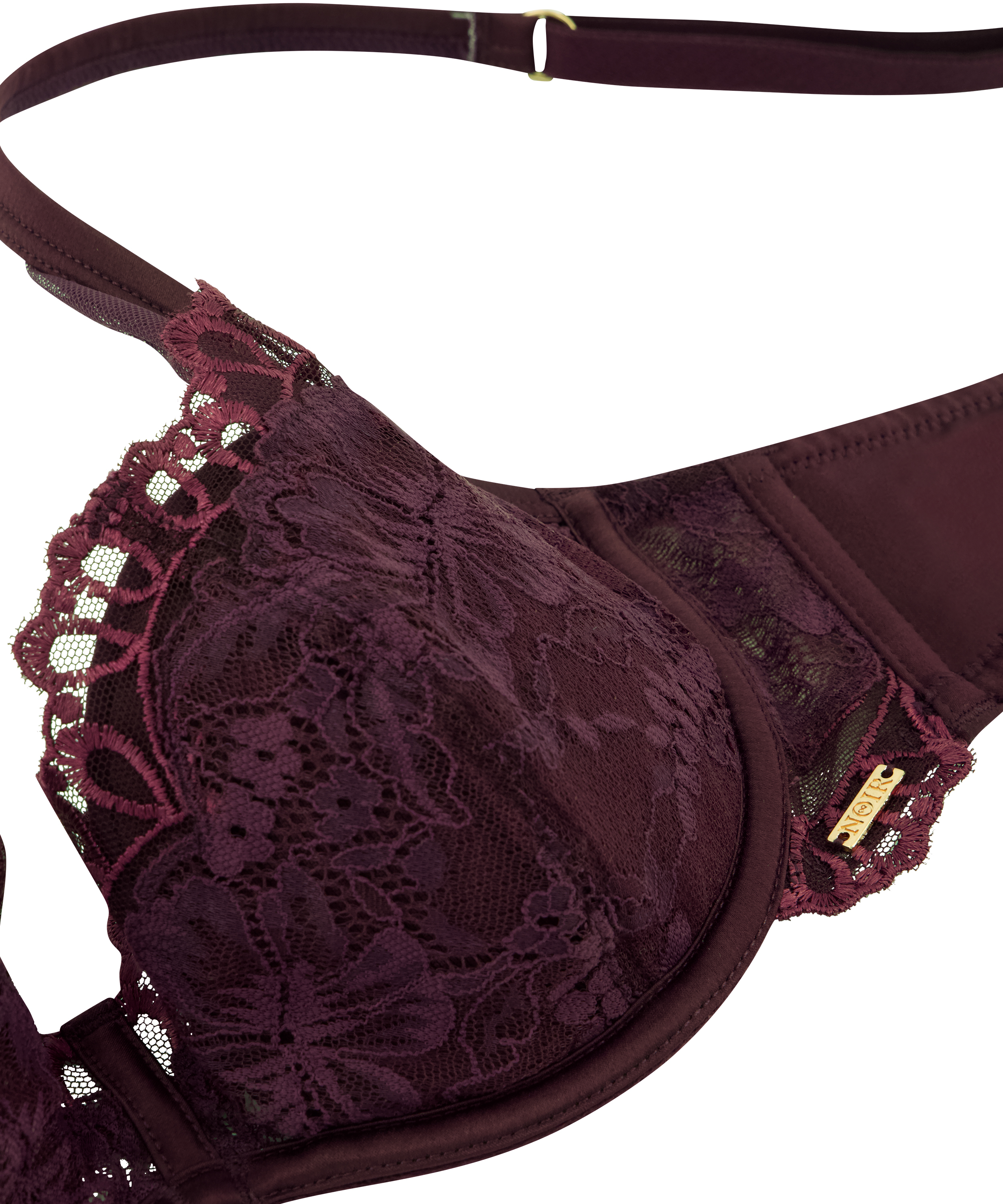 Soutien-gorge à armatures préformé Samra, Violet, main