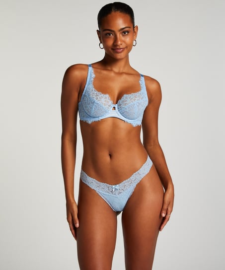 String extra bas Madison, Bleu