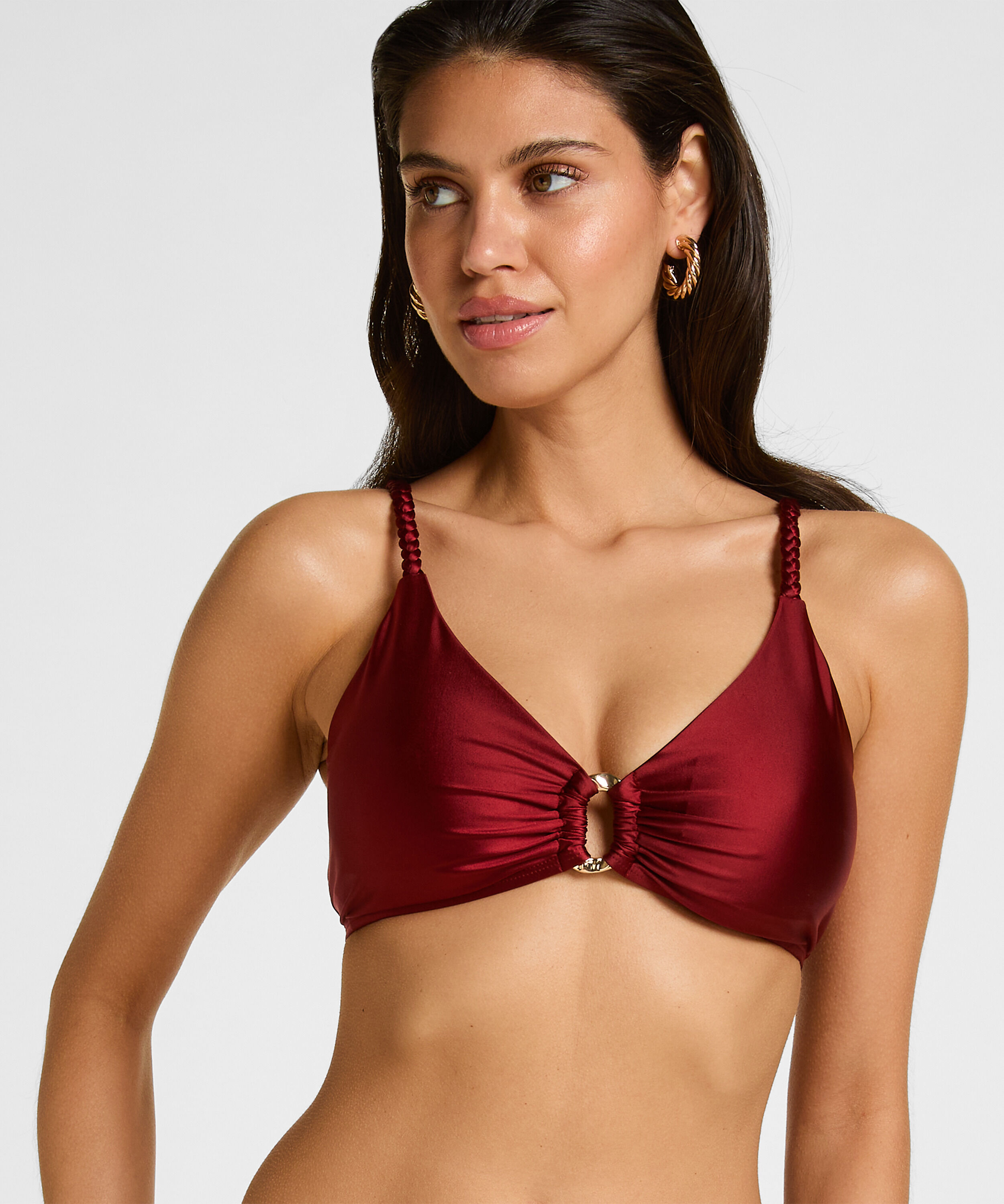 Bikini Top Bari, Rouge Bikini Top Bari, Rouge