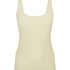 Débardeur Pointelle, Jaune