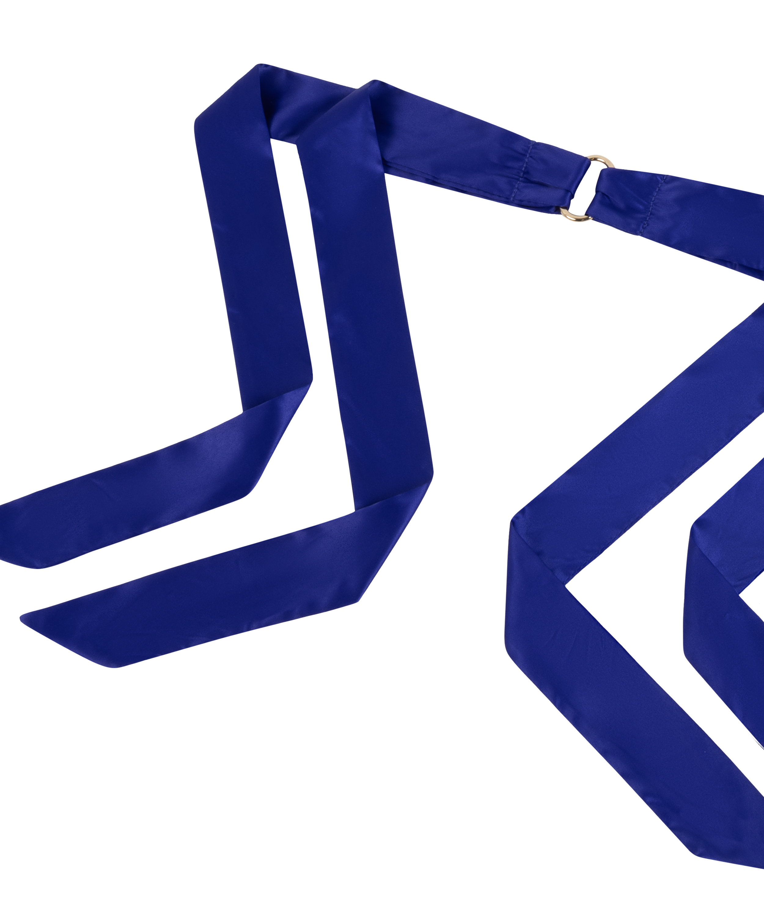 Private Menottes Satin, Bleu, main