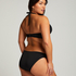 Haut de bikini préformé à armatures Scallop, Noir