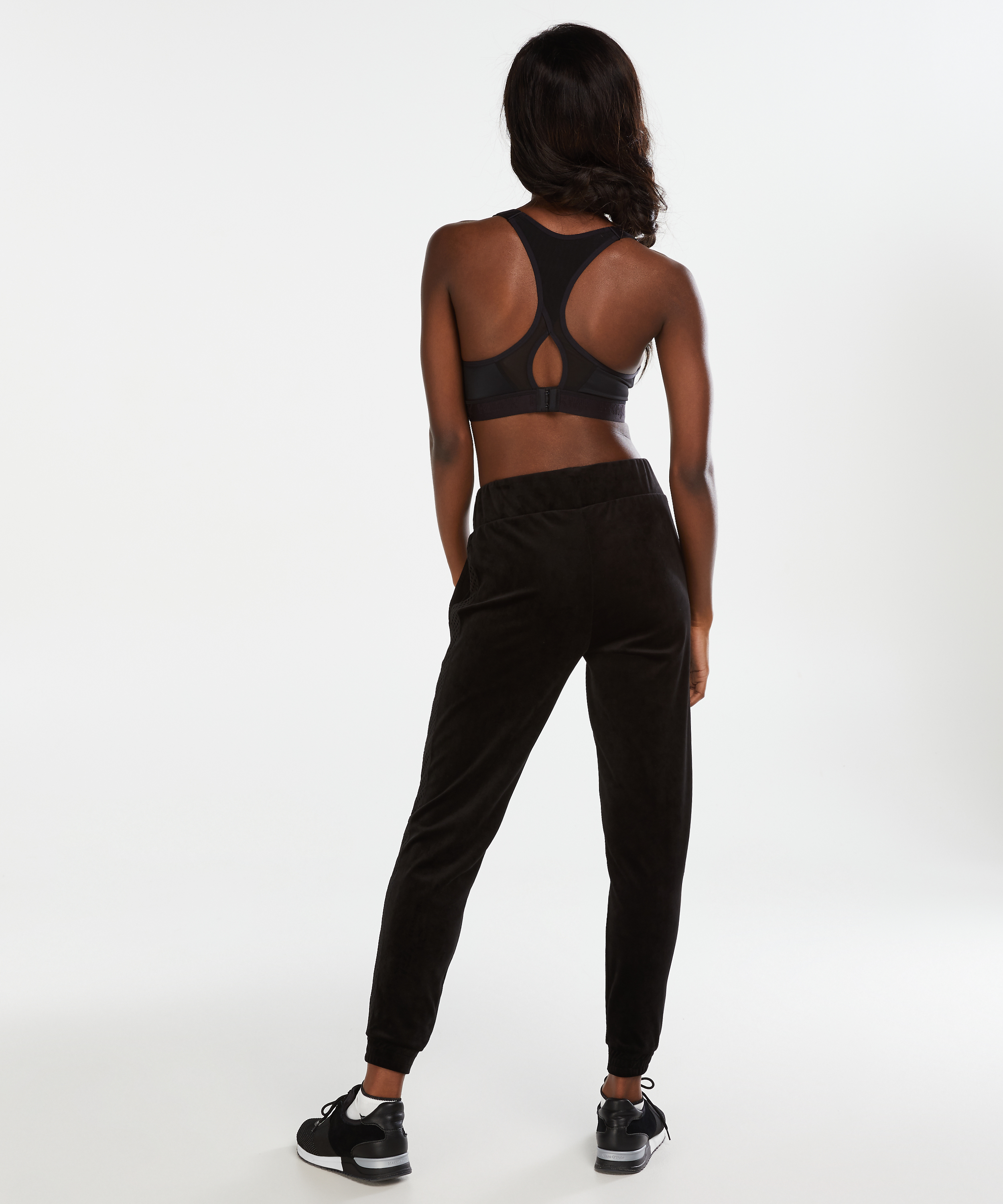 HKMX Soutien-gorge de sport The All Star Maintien niveau 2, Noir, main