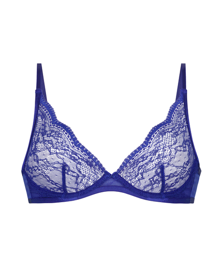 Soutien-gorge &agrave; armatures non-pr&eacute;form&eacute; Isabelle, Bleu