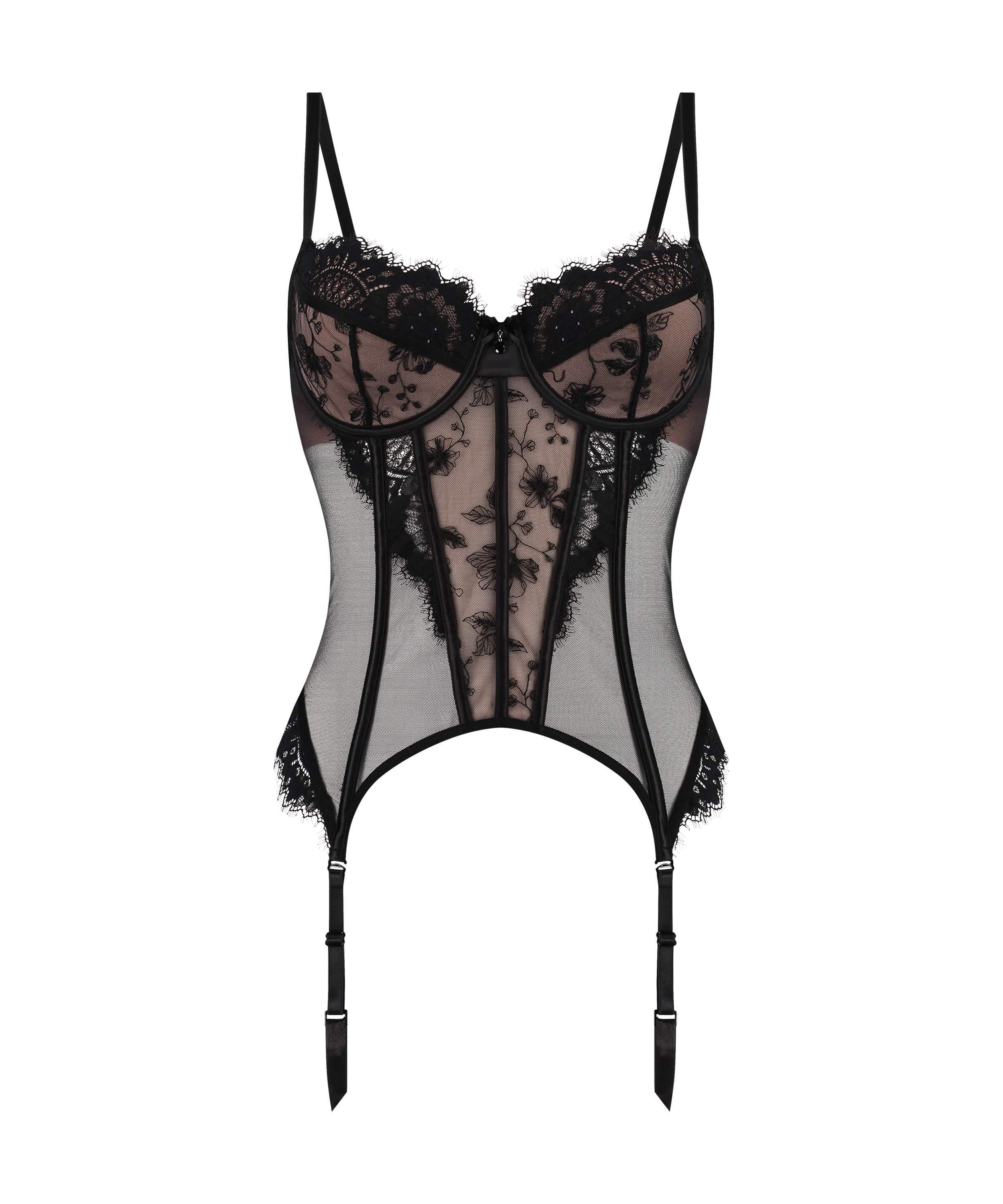 Bustier Sia, Noir, main