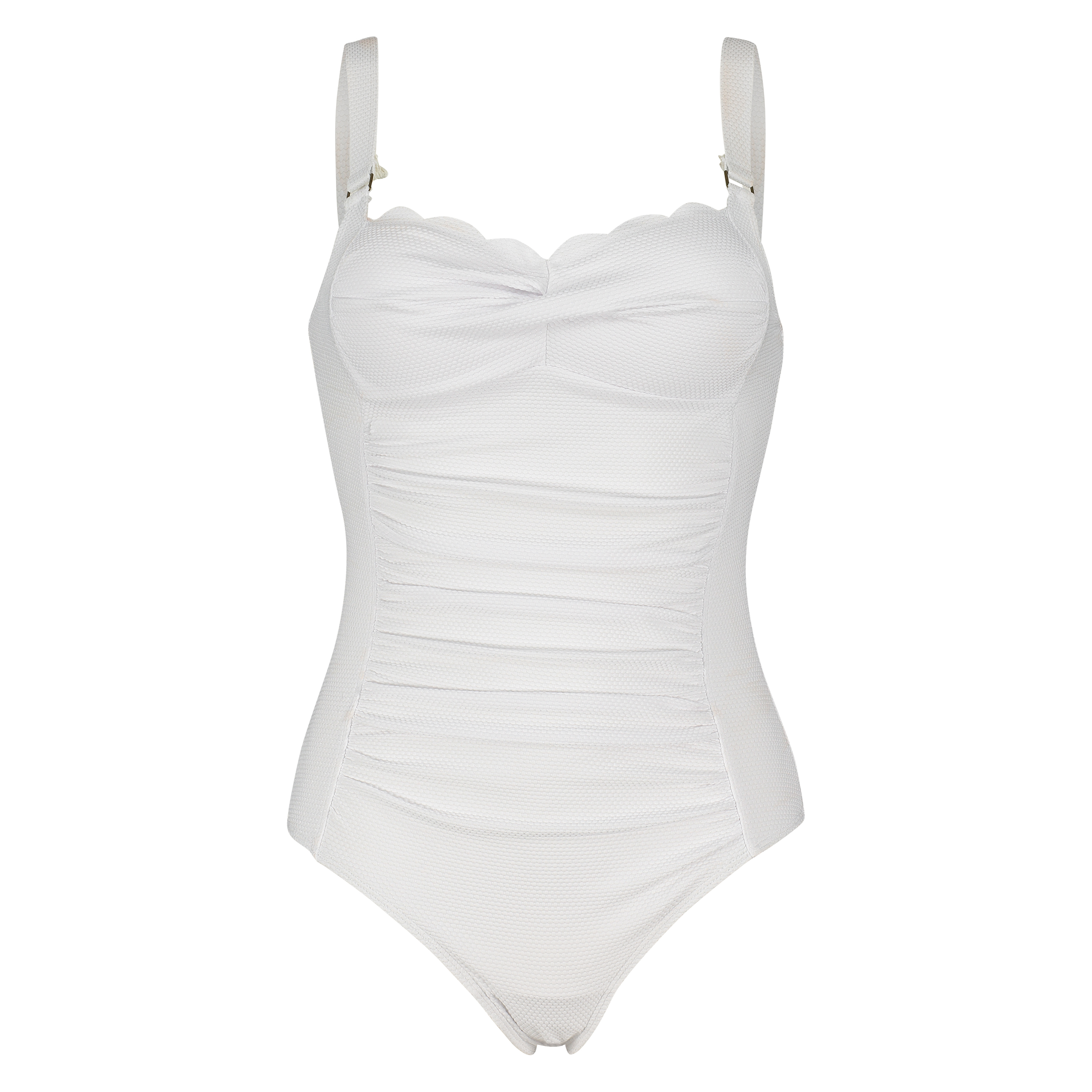 Maillot de bain Scallop Dreams Ocean, Blanc, main